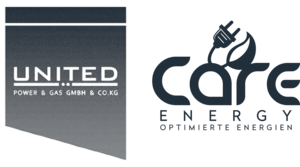 Logo United Power & Gas GmbH & Co. KG und Care Energy optimierte Energien