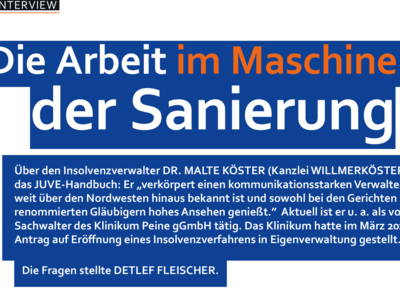 Bildausschnitt aus Exis/Tenz Magazin: "Die Arbeit im Maschinenraum der Sanierung"